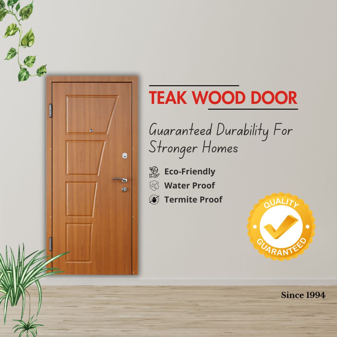 Why Teak Wood is the Best Choice for Door Frames in Hubli-Dharwad and North Karnataka